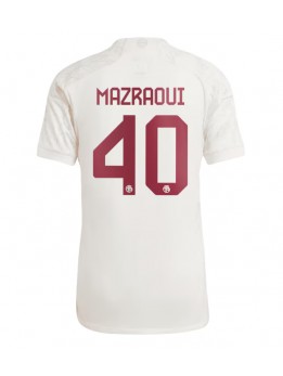 Billige Bayern Munich Noussair Mazraoui #40 Tredjedrakt 2023-24 Kortermet